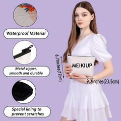 MEIKIUP Alaska Gift State Travel Makeup Bag bag