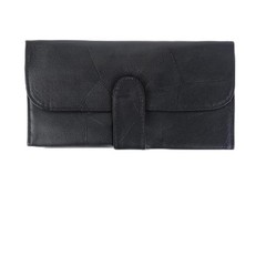 JJUNW Makeup Brush Holder, Roll Up Organizer Bag, black
