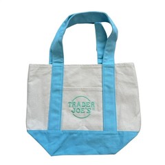 Trader Joe’s 2025 Limited Edition Mini Tote Bag Pastel 5 Colors 1-4 CHOOSE COLOR