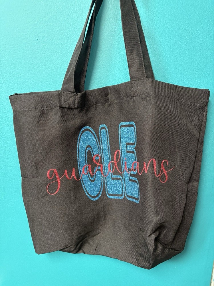 CLE Baseball Reusable Shopping Bag. 16 x 14 Handle Adds Approx 8”100% Polyester.