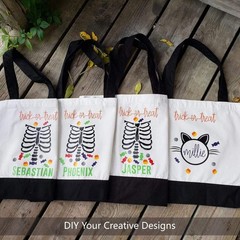 Super Strong Large 12oz Cotton Canvas Tote Bag, Reusable Grocery Shopping Cloth