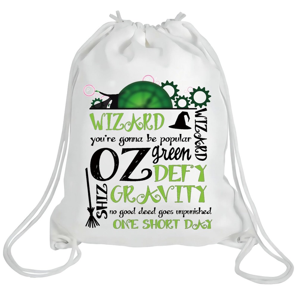 LEVLO Witch Cosmetic Bag Musical Fans Gifts Large, Defy Gravity Db