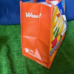 Weee! 9th Anniversary Shopping Bag Reusable Grocery Tote Eco Friendly Market Bag