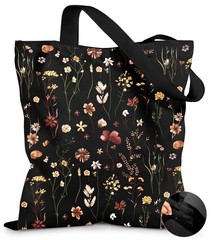 Canvas Tote Bag for Women – Aesthetic Canvas Bag with Zipper Cute Stylish Reu…