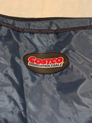 Costco Wholesale Reusable Insulated Thermal Bag. Backpack/Hand Straps. Blue/Red