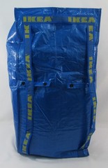 Frakta 20 Gal. Bag IKEA Tote 901.491.48 Zipper Handles Back Pack Storage Blue