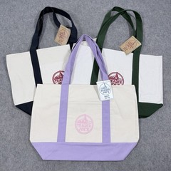 TRADER JOE’s Tote Bag Set Regular & Mini Canvas Reusable Grocery Bag NEW