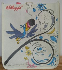 Kellogg’s Toucan Sam Fruit Loops Reusable Tote Bag 2013 Reduce Reuse Recycle