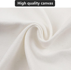 10 Pack Sublimation Tote Bags Polyester Blank Canvas DIY Craft Bags