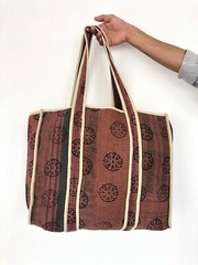 50 Pcs Assorted Vintage Kantha Shoulder Tote Bags | Shopping Bags