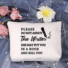 LEVLO Funny Book Author Gift Please Do Not Annoy The