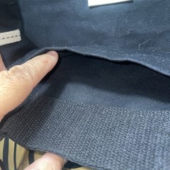 Barnes & Noble Premium Organic Cotton Tote Bag Black Gold Inside Pocket Key Loop