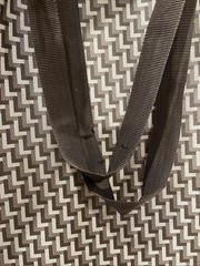 LULULEMON 2025 HOLIDAY Large Shopping Bag L-pattern Dark Gray