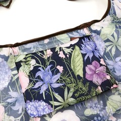 Large & Small Foldable Tote Nylon Reusable Grocery Bags, Set of 2, Lavender B…