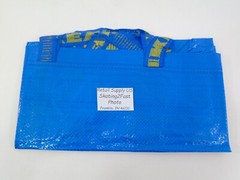 Frakta 10 Gal. Medium Blue Tote IKEA 606.111.11 Reusable Grocery Laundry Storage
