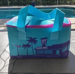 NEW! Trader Joe’s MINI Tote Bag Insulated New Summer 2026-Blue/Purple/Pink-FAST