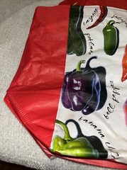 20×13 Earthwise Pepper Food Multicolor Reusable Shopping Bag