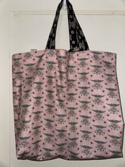 Nurses Are The True Heroes – Handmade Reversible Washable Sturdy Tote Bag