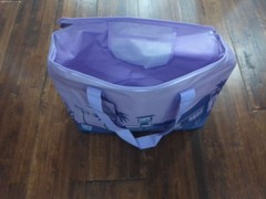 TRADER JOE’S NEW SPRING 2026 LARGE PURPLE REUSABLE INSULATED BAG up to 8 gallon