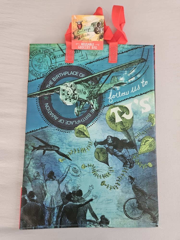 New Trader Joe’s Ohio Reusable Mystery Bag Shopping Grocery Tote