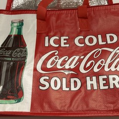 Coca-Cola Sold Here Cold Bag Tesco Classic Cool 2023 Coke Red Insulated Zip New