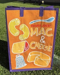⚡️ Trader Joe’s PB & Jam Mac & Cheese Reusable Tote Bag NEW NWT FREE SHIP ❤️