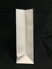 Authentic Chanel Reusable Shopping Paper Bag White Black 8″ x 10″ x 3″
