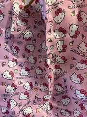 Hello Kitty Portable Foldable Reusable Shopping Shoulder Tote Bag 14x22inch