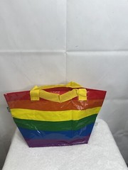 IKEA STORSTOMMA Multicolored Small Reusable Shopping Storage Bag 17X10