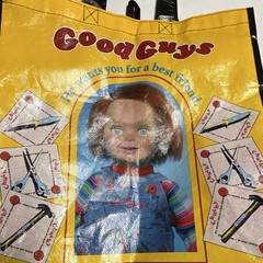 Good Guys Chucky Reusable Tote Bag Yellow/Black – Movies Promotional