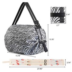 Foldable Reusable Grocery Bags, Heavy Duty Waterproof Shopping Bags, Portable…
