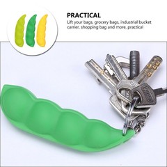 3 Pcs Grocery Bag Grip Removable Silicone Handle