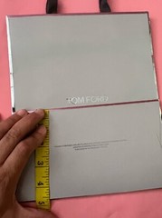 Tom Ford Reusable Shopping Paper Bag Gift Silver 10″ x 8.5″ x 4.5″