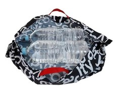 ITOYA Shupatto Compact Bag Foldable Eco bag 15L Black Size:M