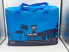 TRADER JOE’S Reusable Large Pasadena Insulated Cooler Shopping Bag Blue 8 Gallon