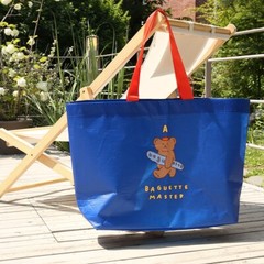 Korean Romane Bear Forest Eco-friendly Shopping Bag Large Capacity Waterproof