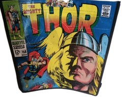 Marvel THOR Comic Superhero Reusable Eco Black Gift/Shopping Bag 🆕🆓shipping!