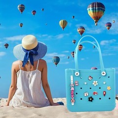 8 Pcs Flower Charm Accessory for Bogg Bags and Simply Southern Totes Decorati…