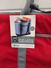 Sam’s Club Cooler Tote 25×17 Insulated Shopping Bag Shopper ORANGE BLUE RARE NEW