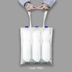 5 | 12 | 24 | 48 | 192 Pack Economical Cotton Tote Bag Lightweight Medium Reusab
