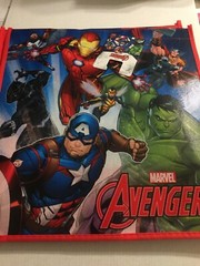 New Marvel Avengers 13” x 12” x 6” Reusable Tote Bag