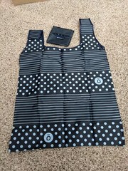 doTERRA Reusable Shopping Bag NEW never used Navy 16.5 x 17.5 x 1 inches