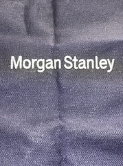 ✅NEW Morgan Stanley Canvas Swag Navy Tote Shopping Book Trader Bag