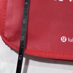 Lululemon Reusable Bag Lot Small Logo White Red Silver Love Yoga GC Zip Pouch