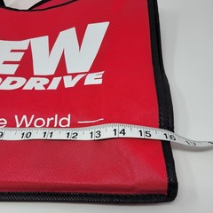 SEW EURODRIVE Reusable Tote Bag Red Black Recyclable Grocery Shopping Bag