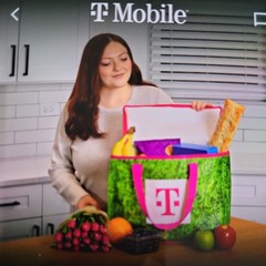 T-Mobile Reusable Zip- Top & large Shopping Bag 2026 good to carry spring essent
