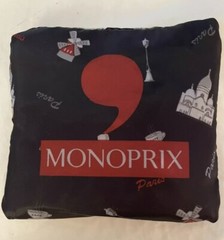 Monoprix grocery shopping tote bag reusable france supermarket Montmartre, Wine