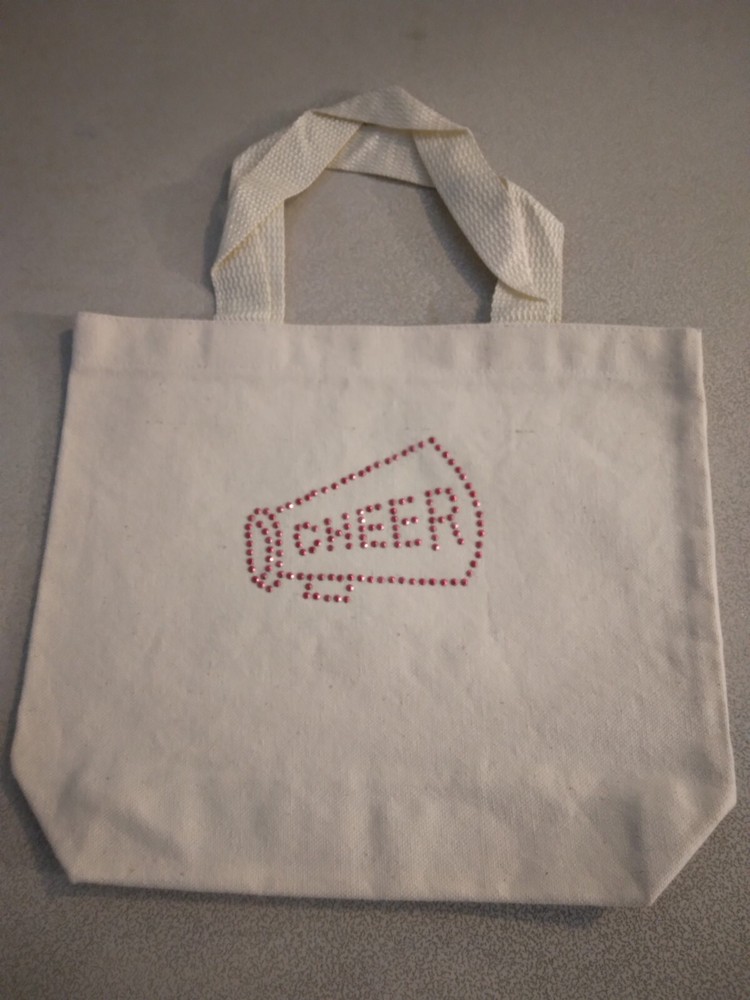 Off White bag with Red CHEER 275568