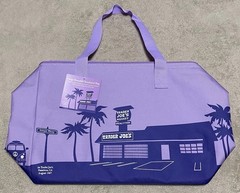 Trader Joe’s Mauve Purple Edition Reusable Insulated Shopping Eco Bag 8Gallon