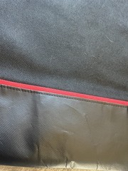 Limited Edition Lululemon Man’s Black Red Large Reusable Shopping Tote Bag Men’s